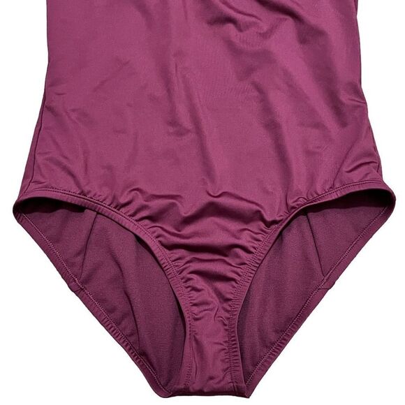 Nike Women's Swim One Piece - Maroon - Picture 4 of 8